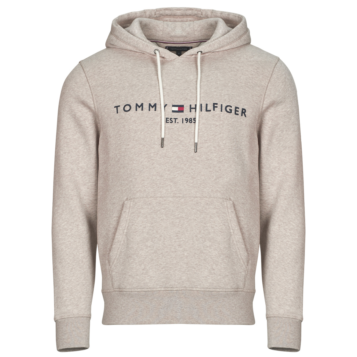 Tommy Hilfiger - TOMMY LOGO HOODY - Beige