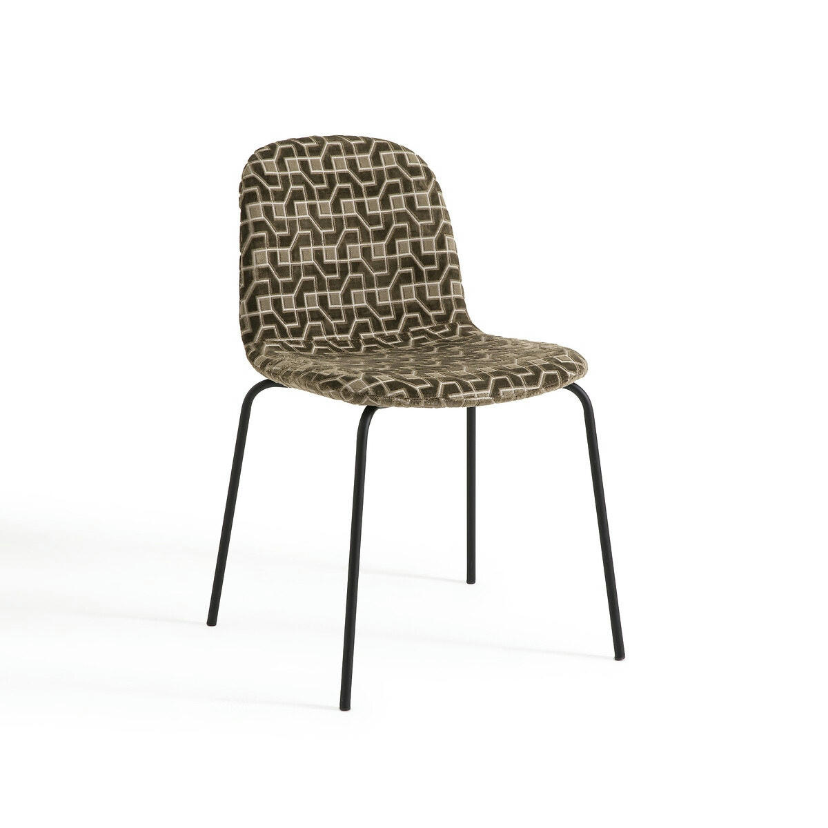 Chaise tissu jacquard, Tibby