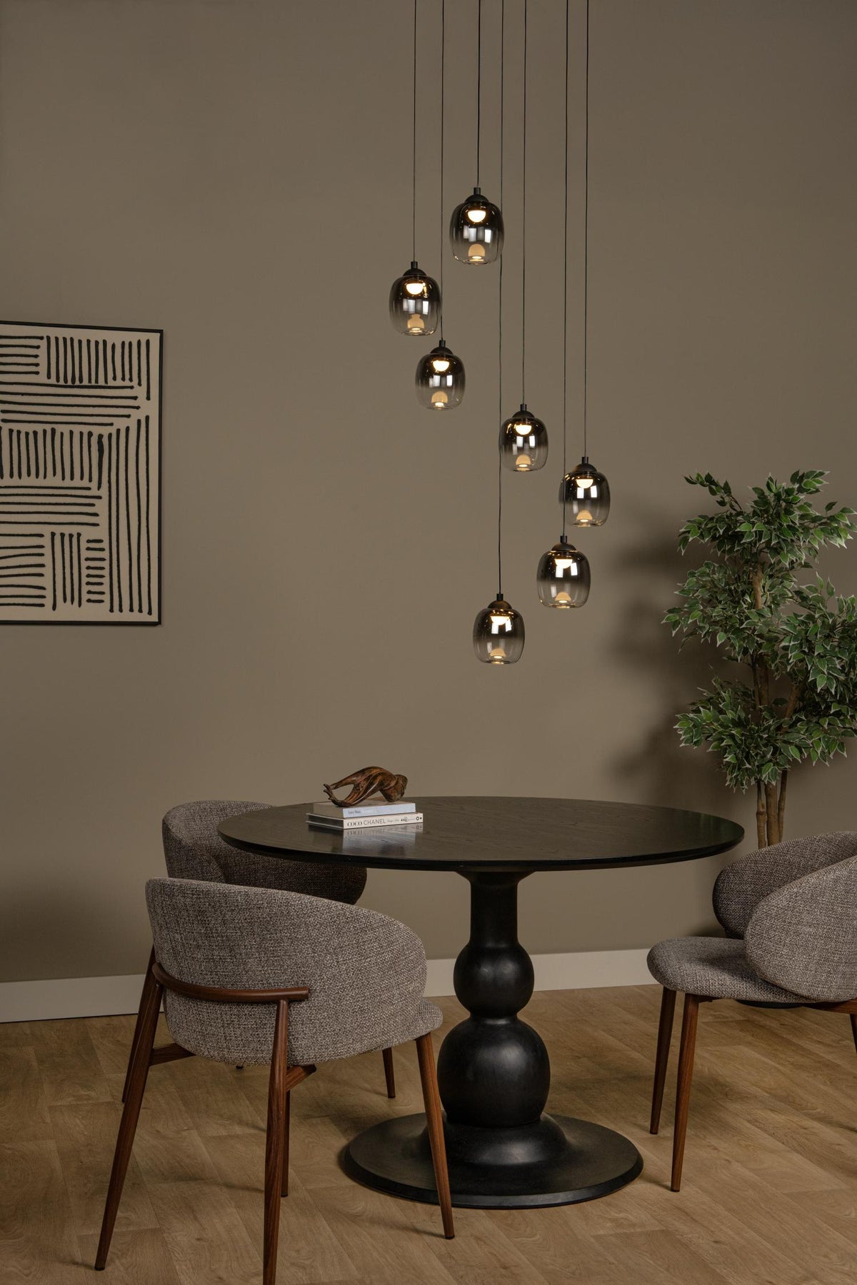 Lucide hanglamp TAMINO - Geïntegreerde LED - Zwart