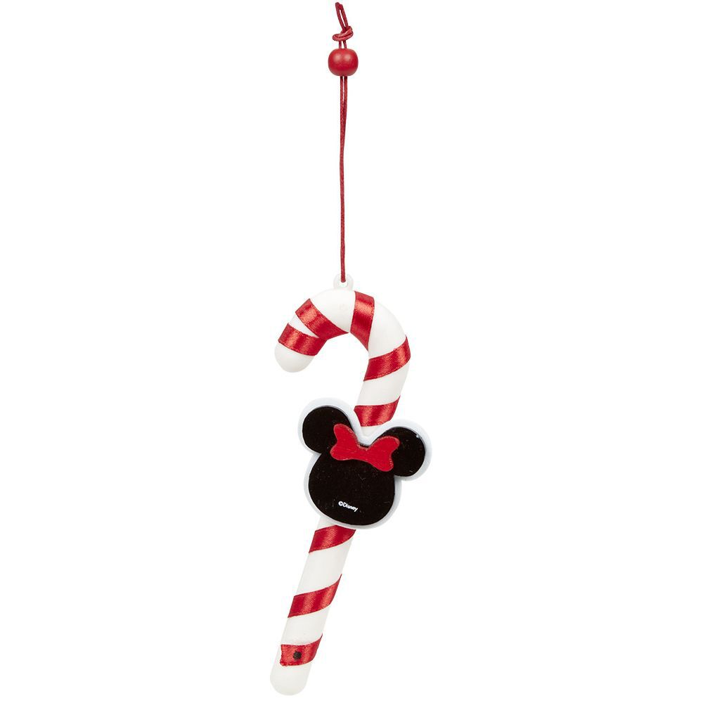 Canne à sucre Disney à suspendre No&euml;l H22 cm (2 modèles)
