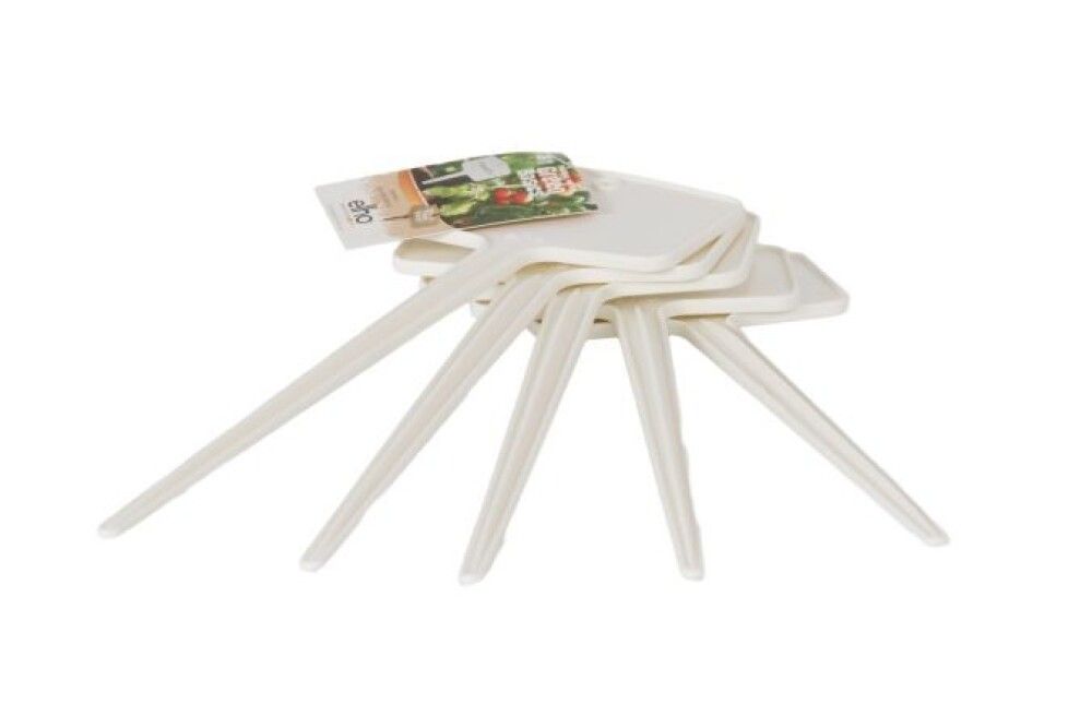 PLANTEETIKETTER GREEN BASICS MEDIUM HVIT