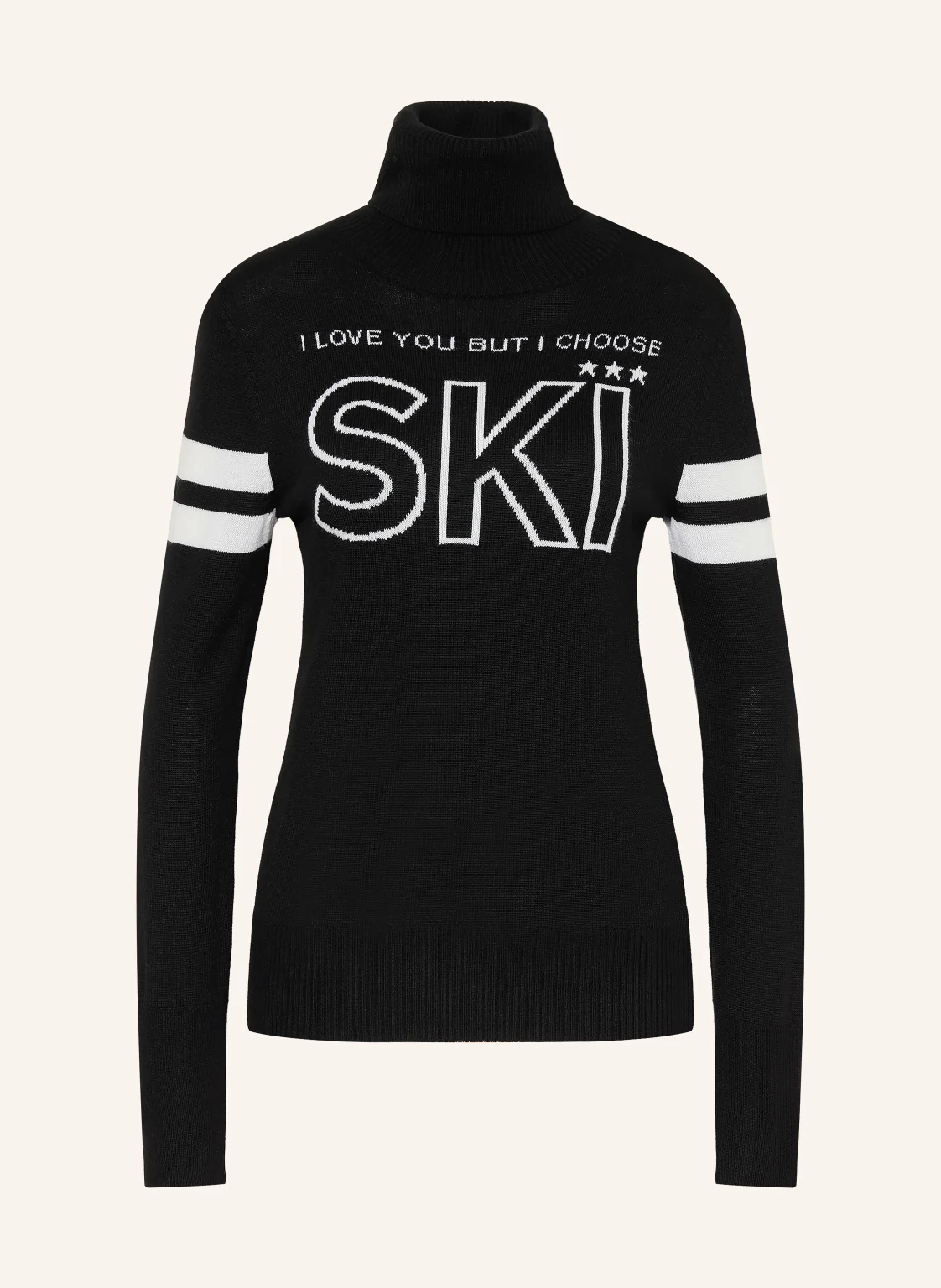 WE NORWEGIANS Rollkragenpullover BIBI mit Merinowolle