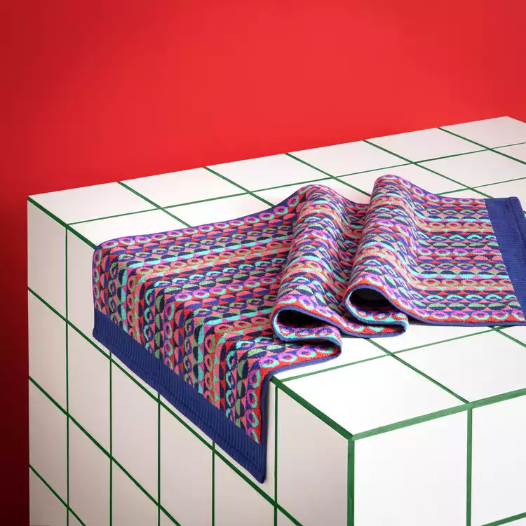 Habitat 60 Ronda Circles Hand Towel by Margo Selby - Multi