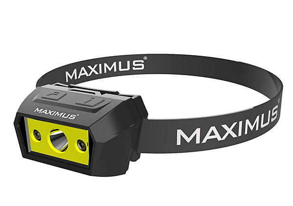 Extra pack Lampe torche frontale Maximus Powered by Duracell M-HDL-008-DU2 - 160lm