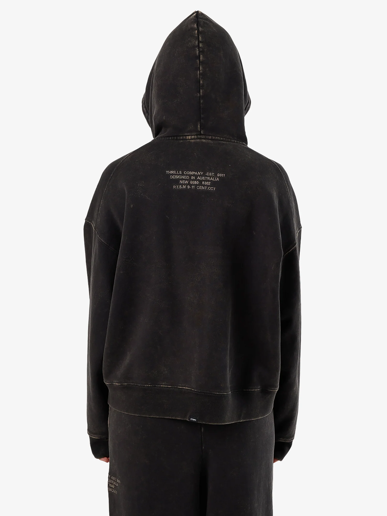 Dissolve Zip Hood Fleece