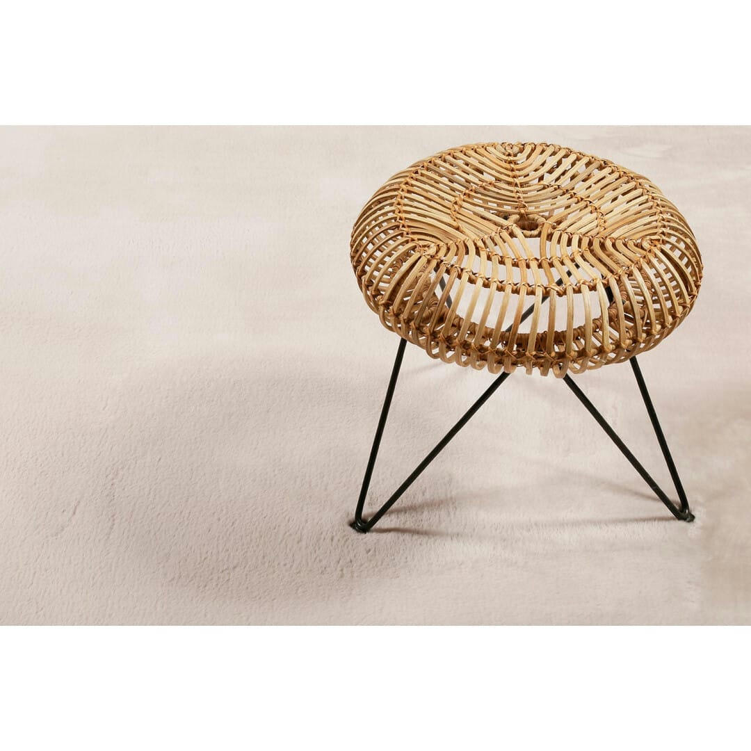 ALICE - Tapis uni design en polyester gris 160x230