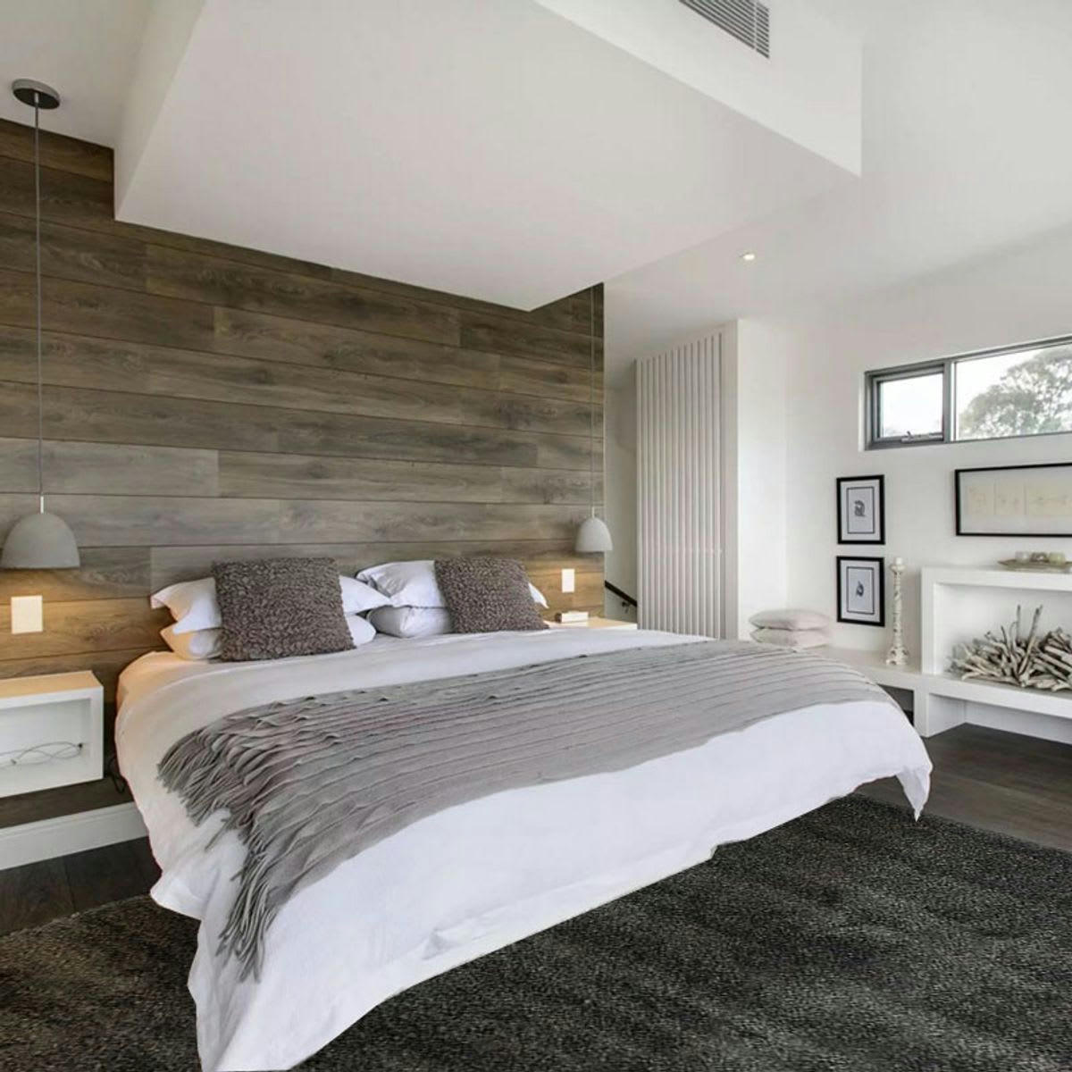 BOMBAY - Tapis toucher laineux noir 133x190