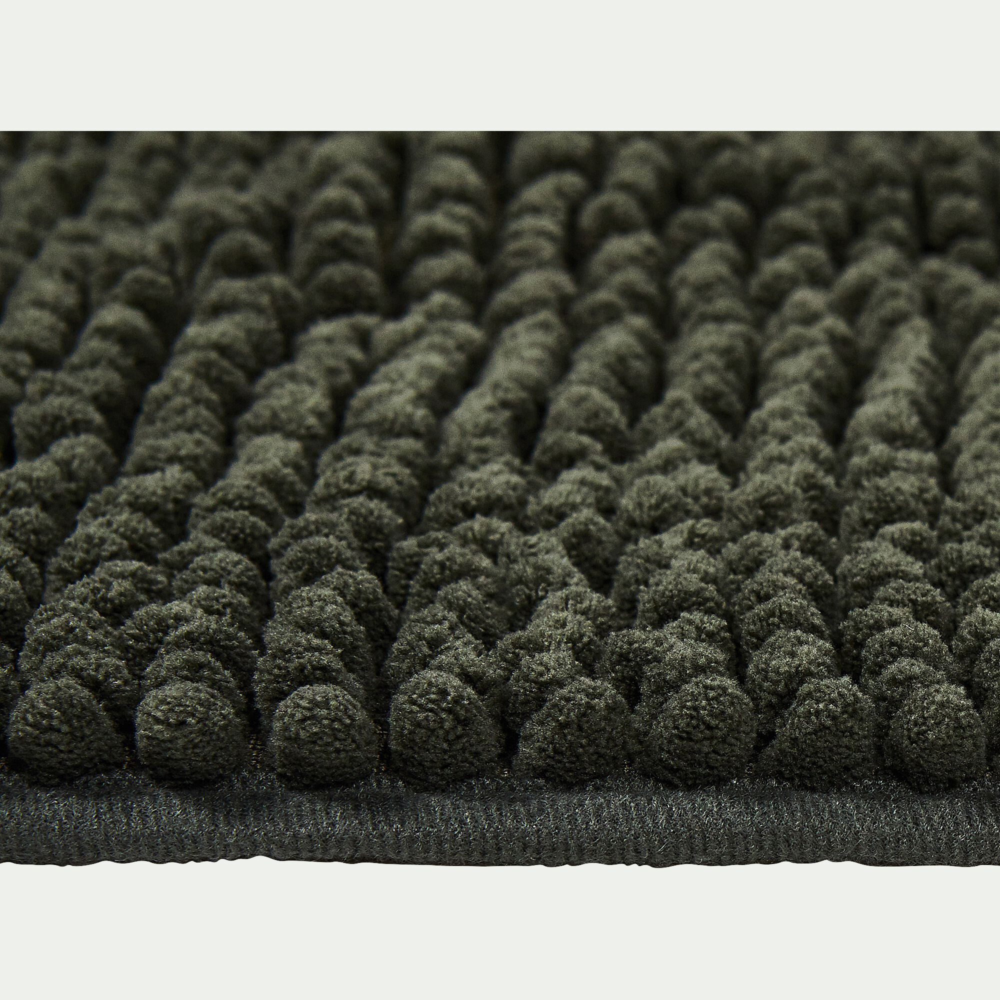 PICUS - Tapis de bain rectangulaire antidérapant 50x120cm - vert cèdre