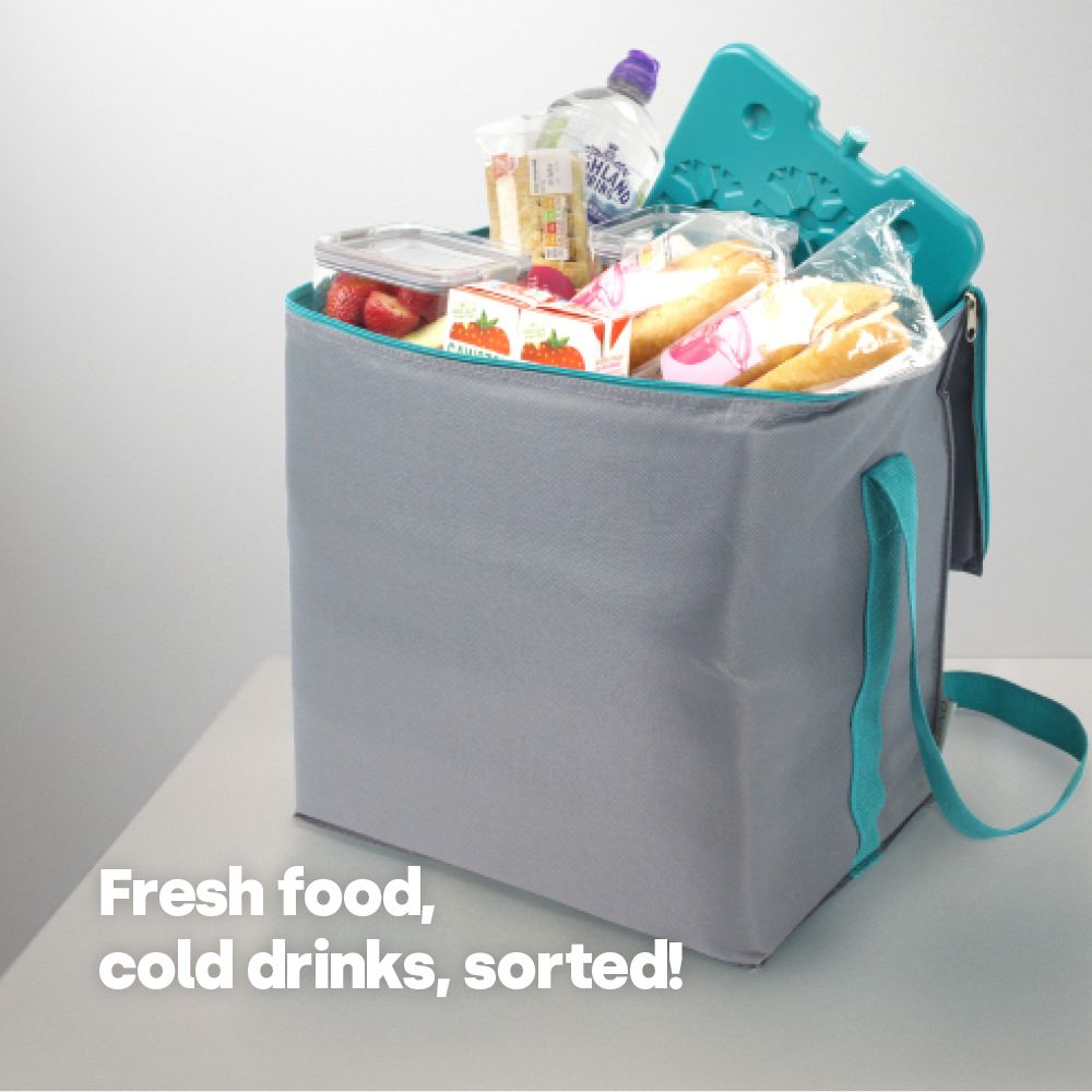 LIVIVO 28L Insulated Cooler Bag with Free Freezer Block