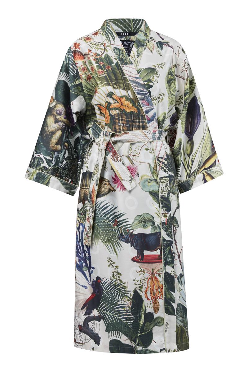 MOOOI kimono Menagerie Kimono - M/L cm - ivoor