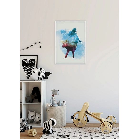 Wandbild, BxH: 40 x 50 cm, bunt