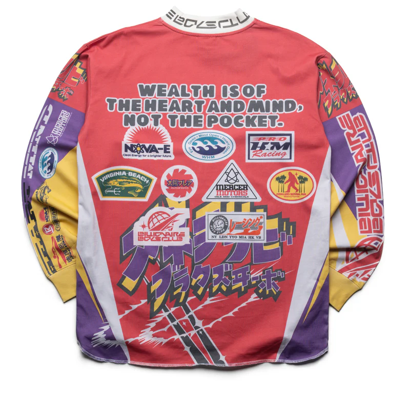 Billionaire Boys Club Pro L/S Knit Jersey - Red