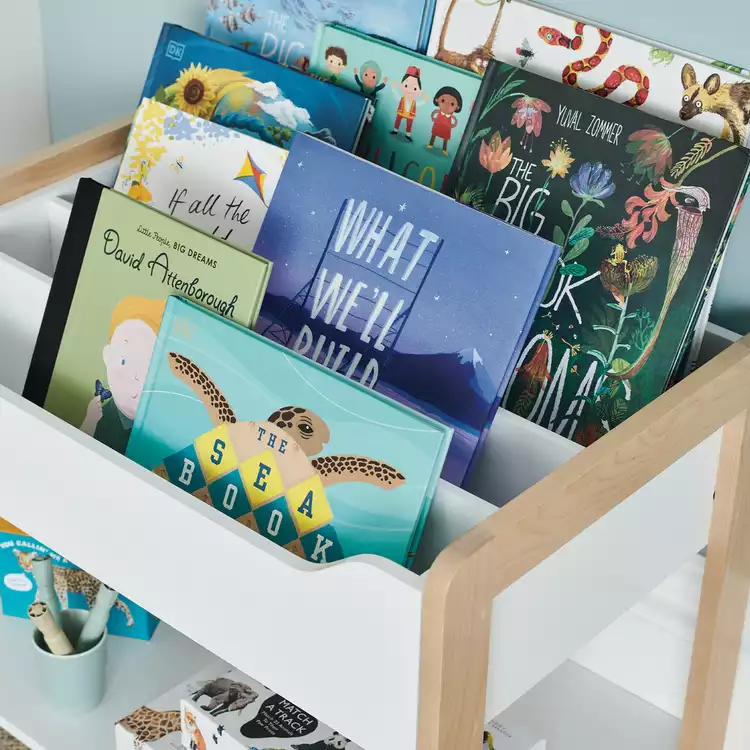 Great Little Trading Company Beanstalk Bookcase - White