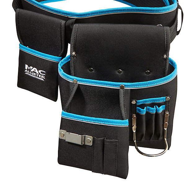 Double sacoche porte perceuse Mac Allister