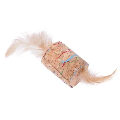 TIAKI Feather Cork with Catnip Cat Toy