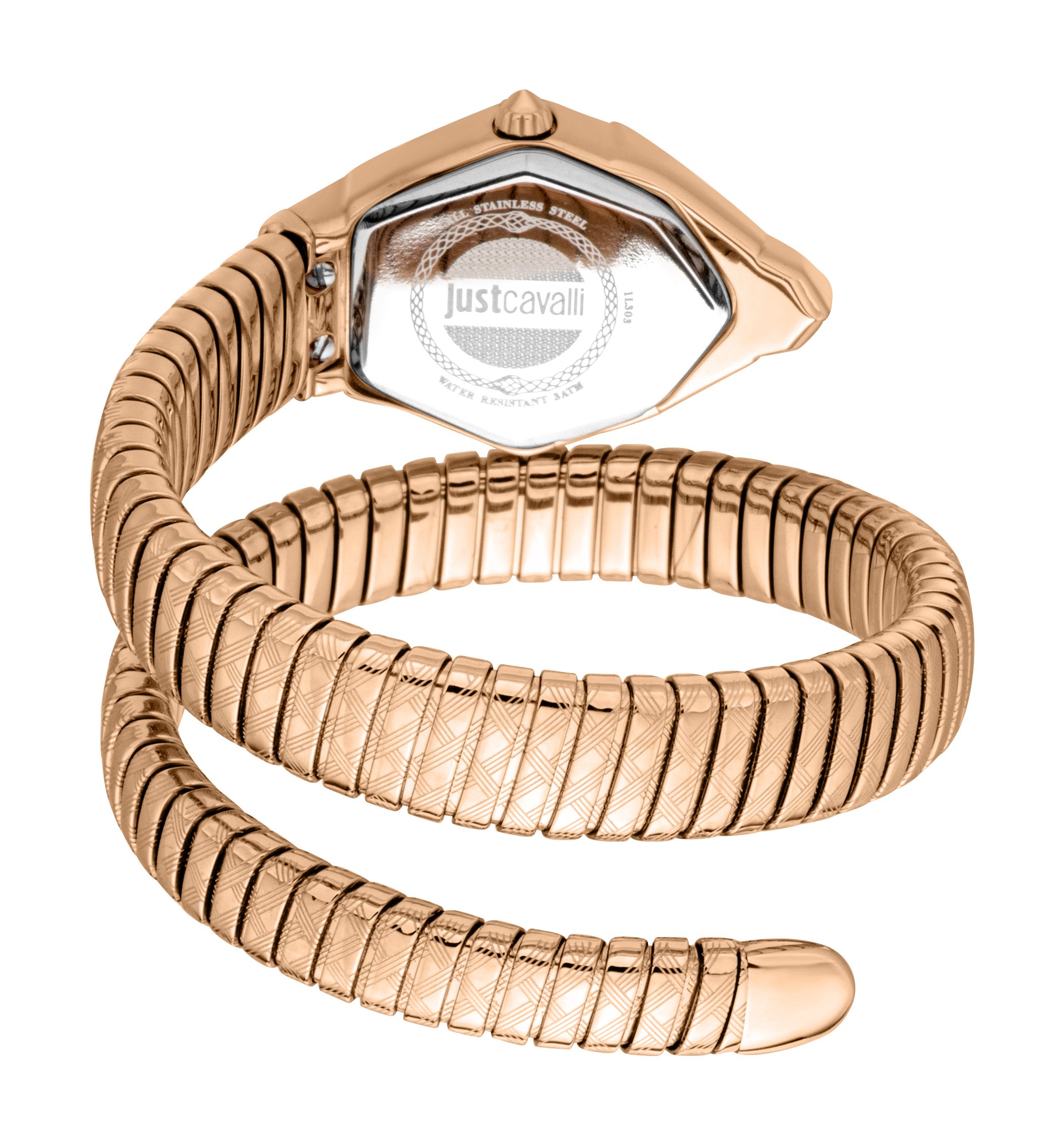 Just Cavalli JC1L303M0045 Ornato Snake Analog Watch for Women