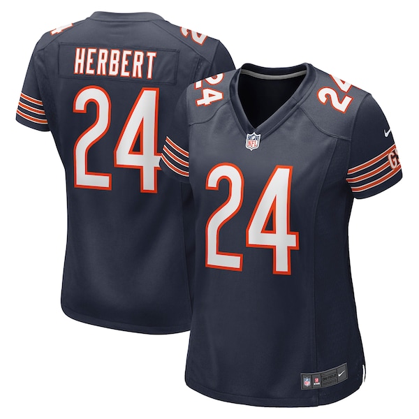 Khalil Herbert Chicago Bears Nike Women's Game Jersey - Navy/Orange