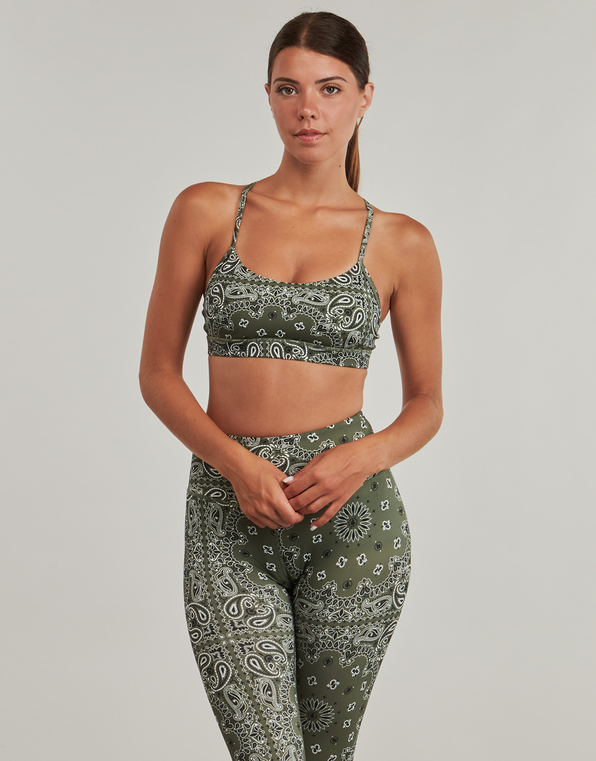 ARIZONA LOVE - YOGA TOP KAKI - Kaki