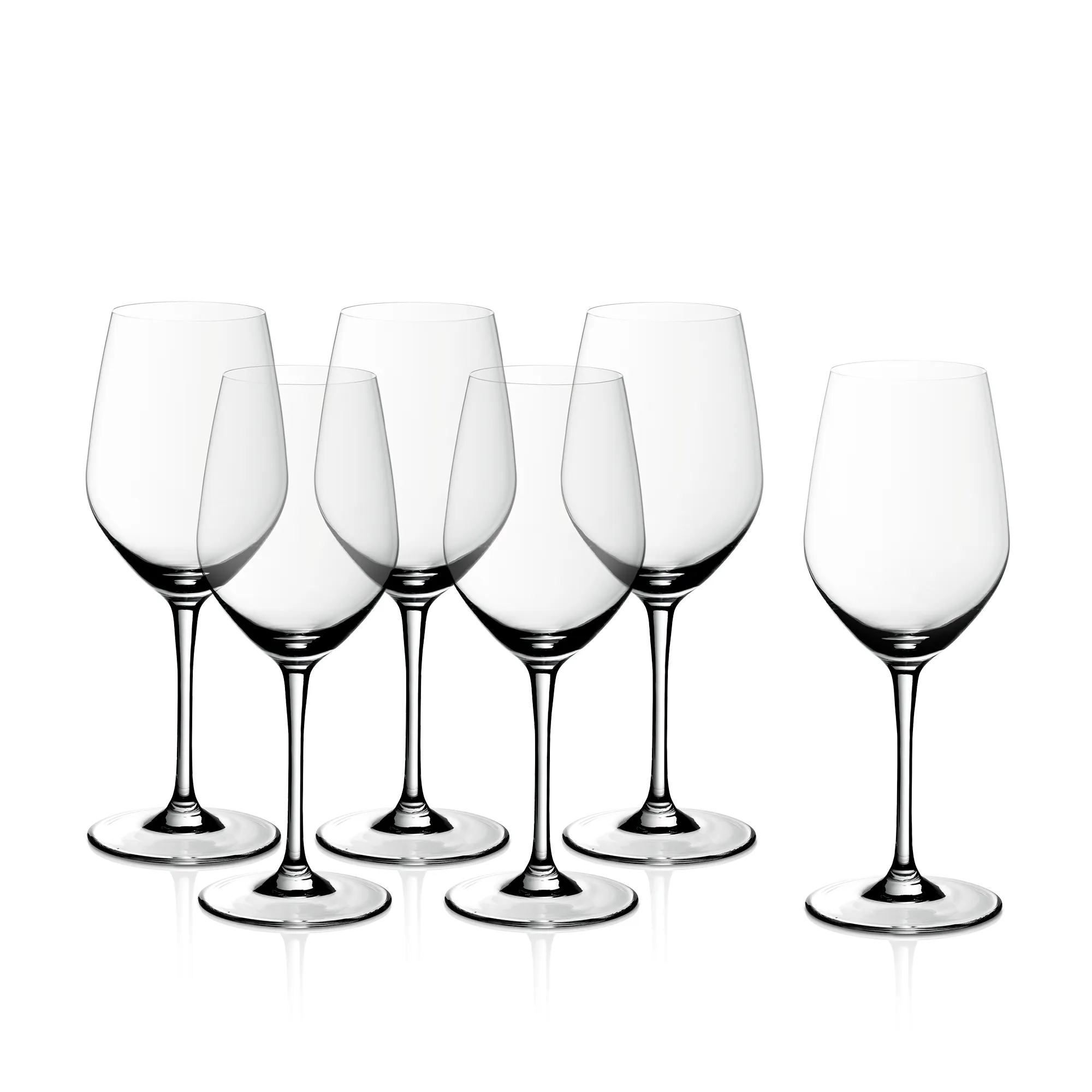 EasyPlus Red wine glasses 6pcs.