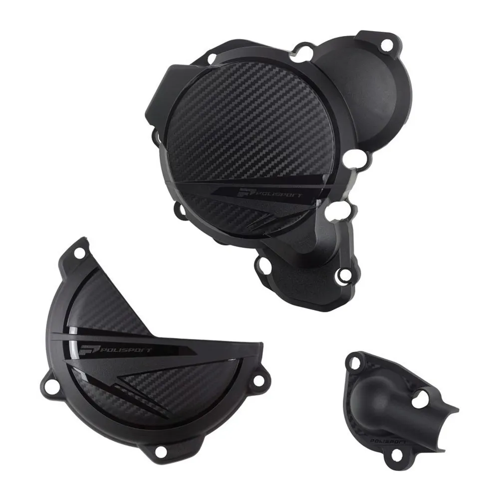 Polisport Off Road KTM EXC/XC-W 250/300 24/Husqvarna TE 250/300 24 Clutch&Ignition Cover Protector