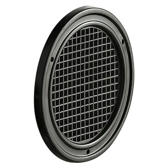 VENTILASJONSRIST PLAST Ø50MM BRUN