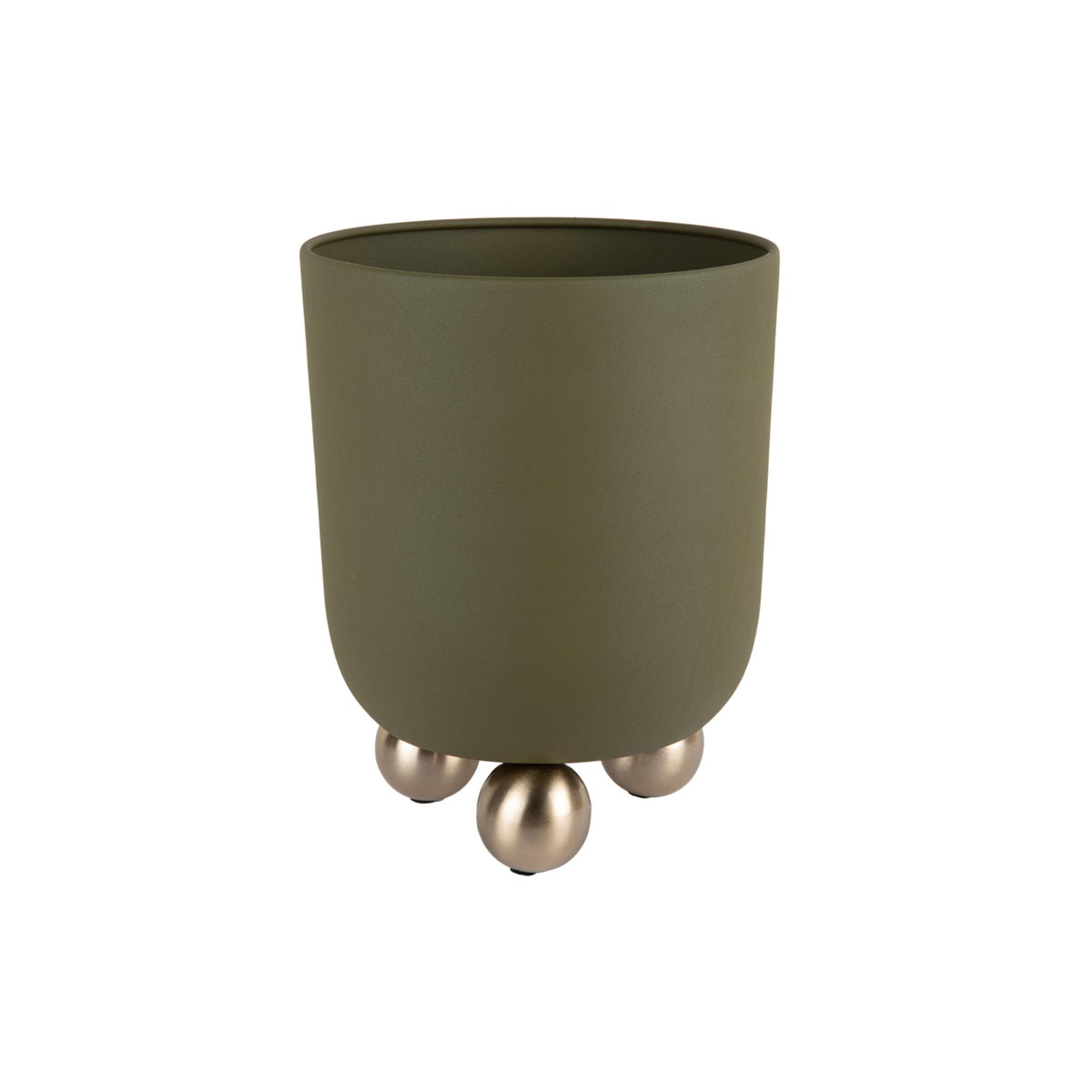 Present Time bloempot Estilo Medium - groen - Ø23cm