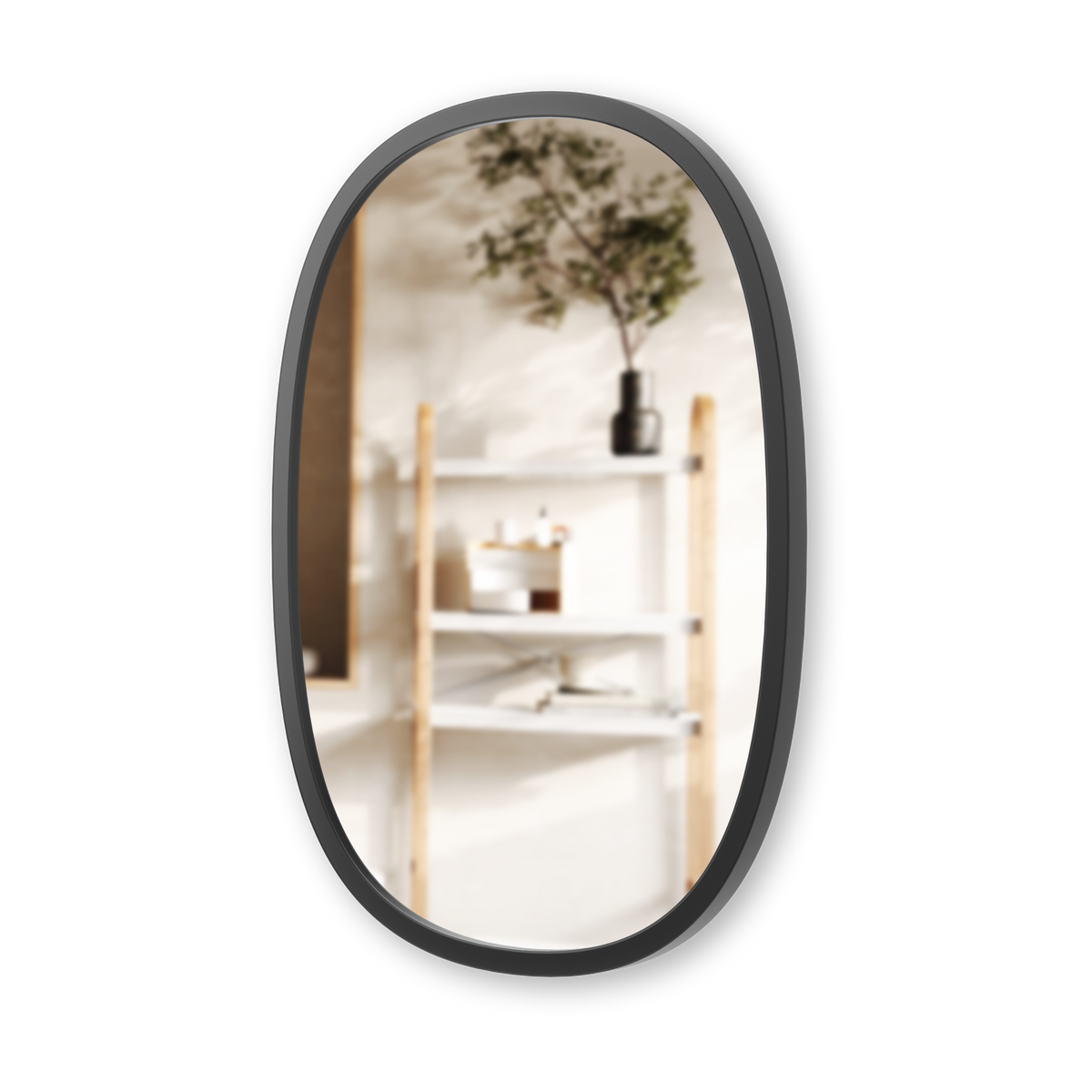 Umbra Hub ovale wandspiegel