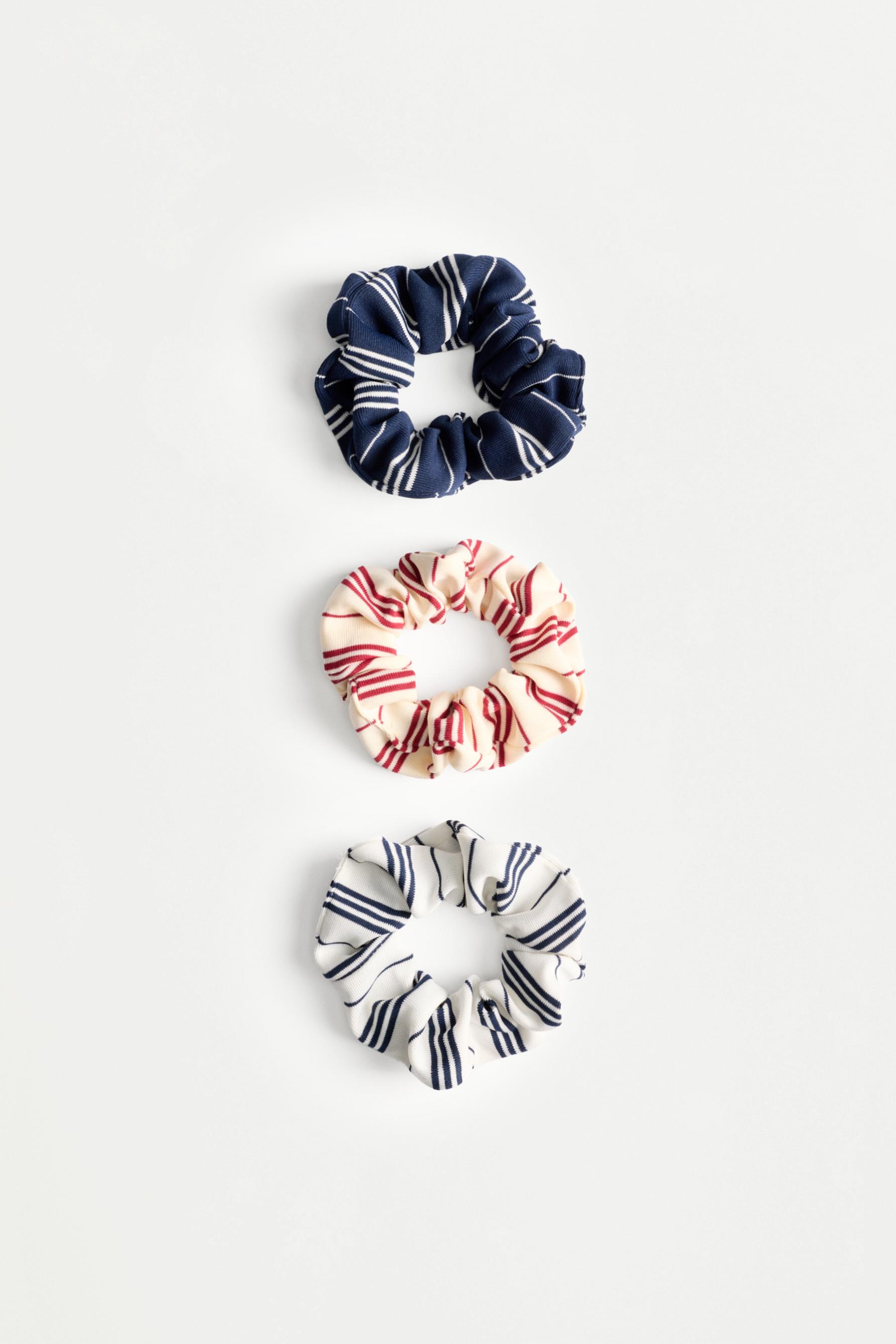 Scrunchies rayas (Pack 3)