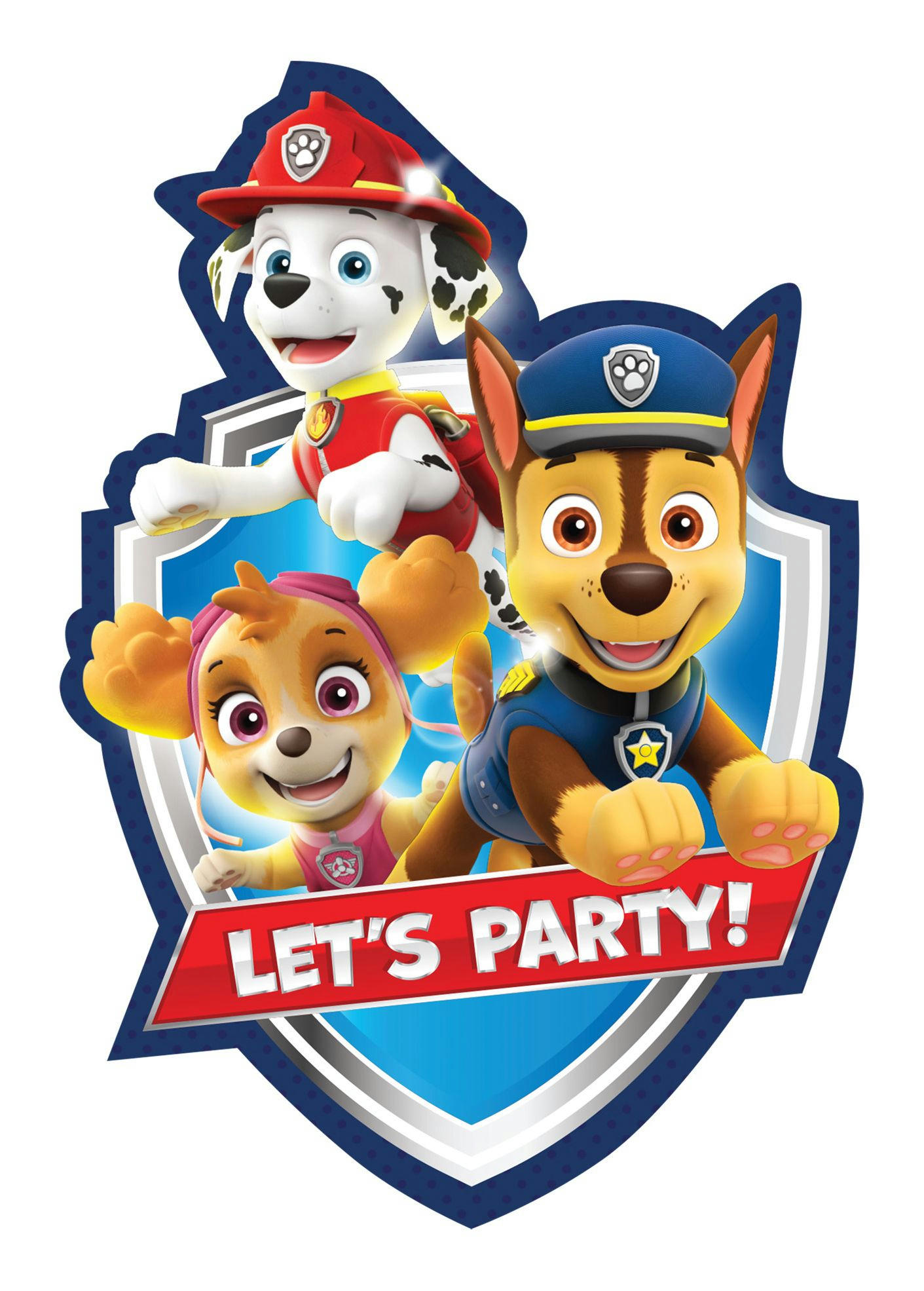 PAW Patrol Adventures Birthday Party Invitations, 8-pk