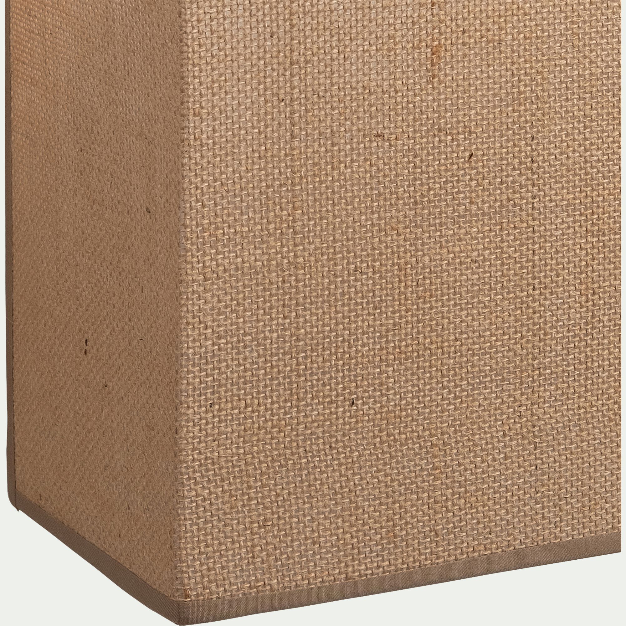 ANDEL - Applique non électrifiée en jute l24cm - naturel