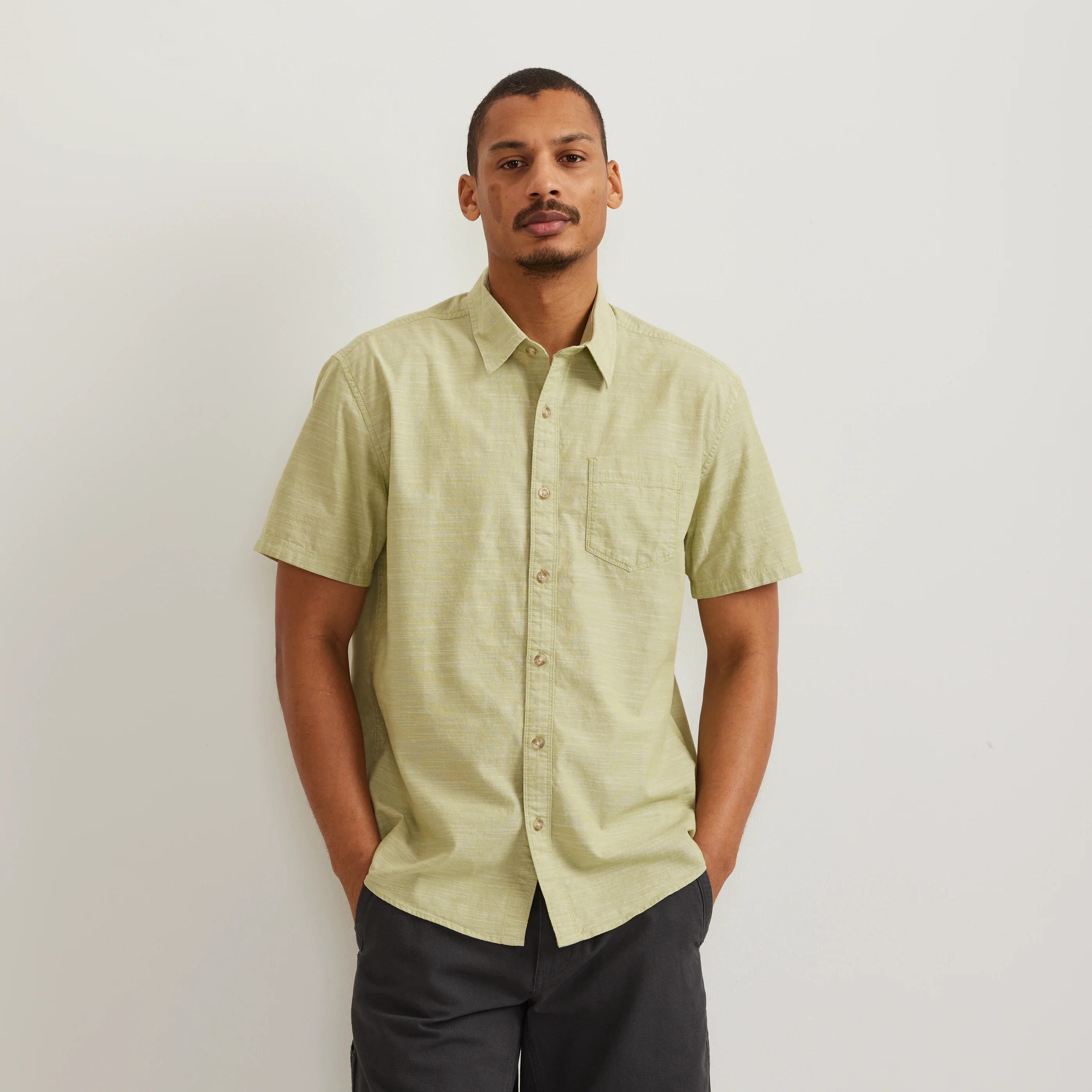 Men's Camano Short-Sleeve Shirt - Solid