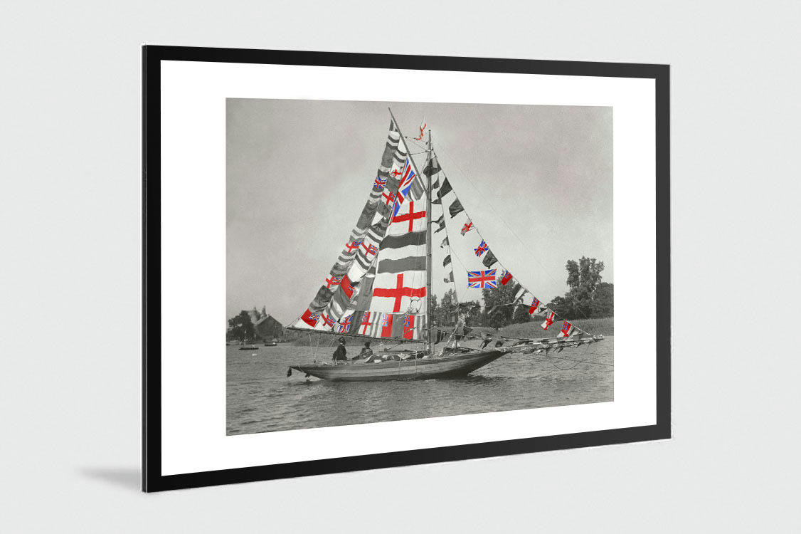 KELEPOQ COULEUR - Photo ancienne couleur bateau n°06 alu 40x60cm