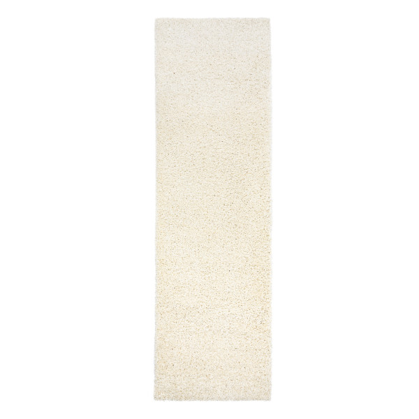 Dywan, Chodnik SOFFI shaggy 5cm krem - do kuchni, przedpokoju, 60x250 cm
