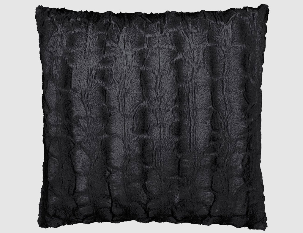 Kissen Fury Schwarz 45x45cm