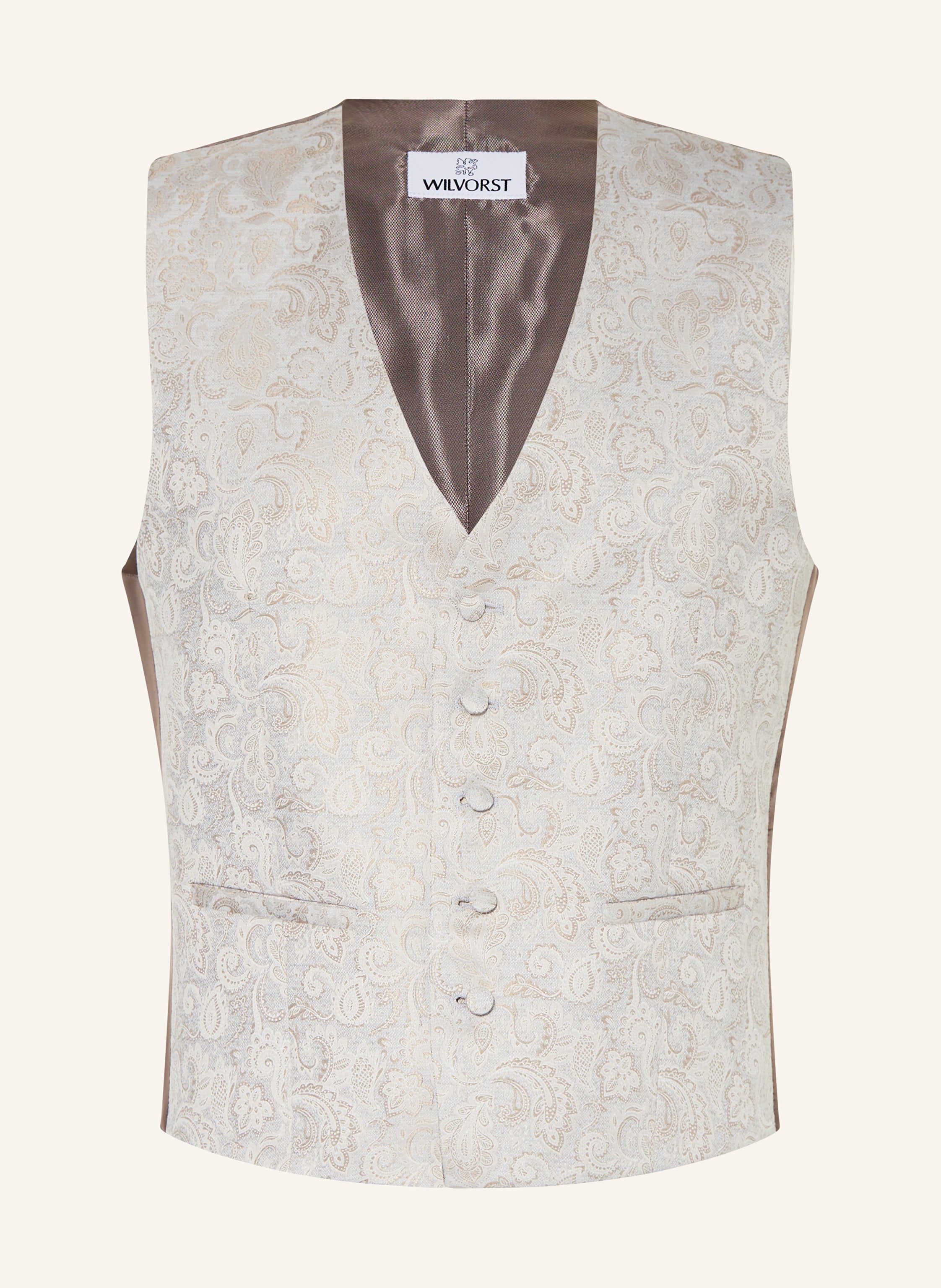 WILVORST Anzugweste Extra Slim Fit