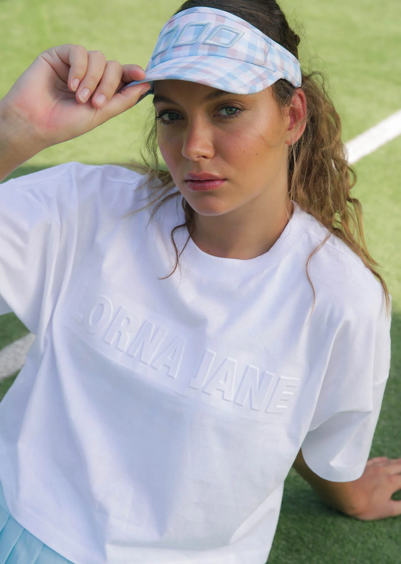 Sunrise Check Visor