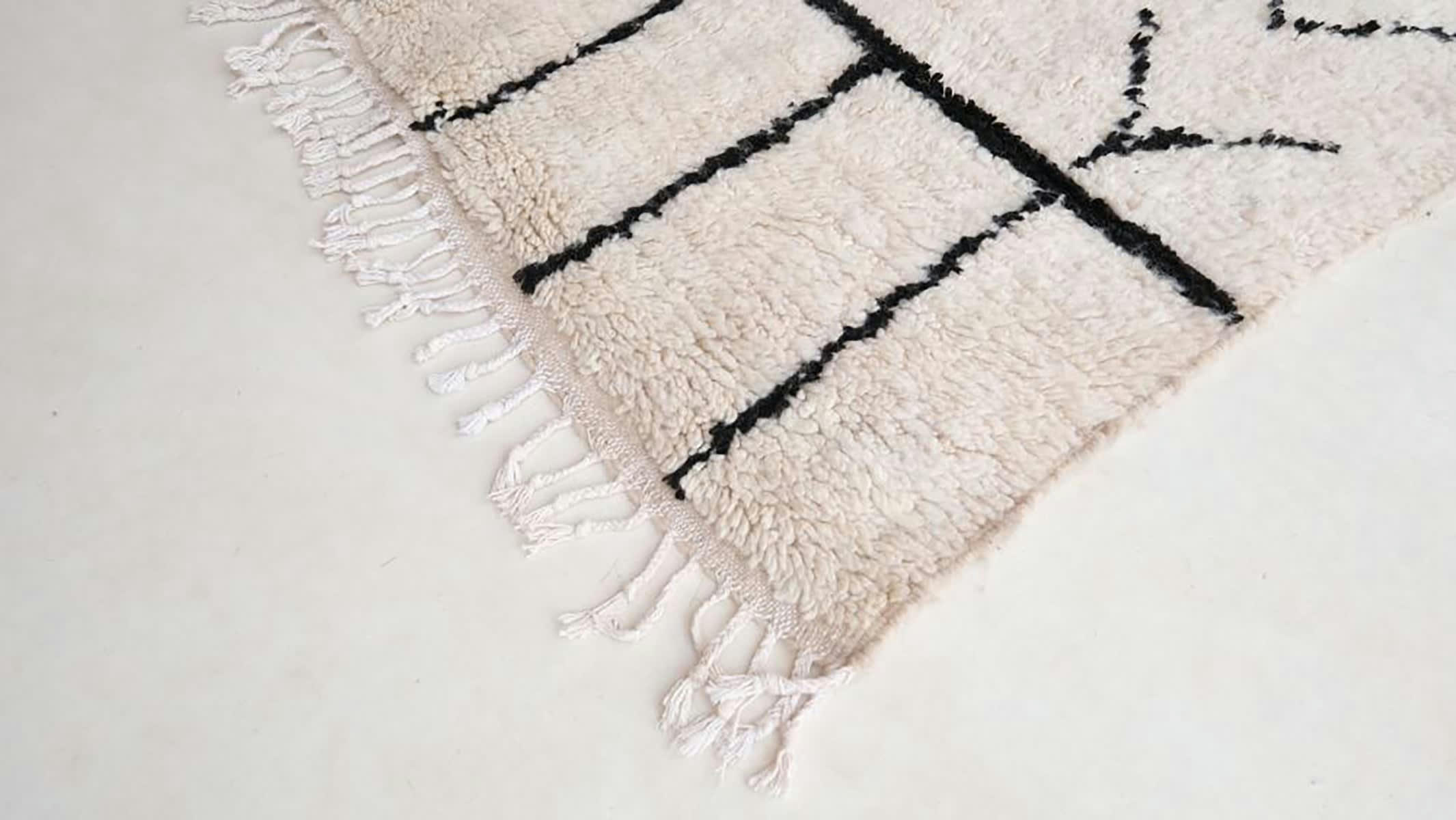 BERBERE - Tapis Berbere marocain pure laine 152x245