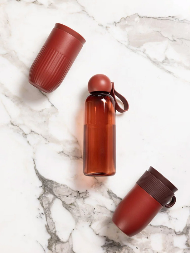 Ture water bottle - sagaforms bordeaux