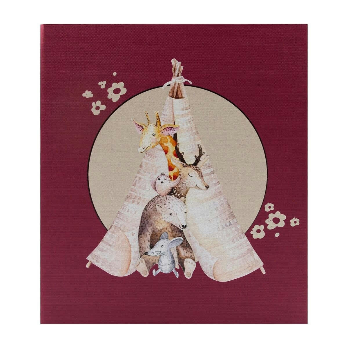 TIPI - Album photos pochettes enfant rouge 200 photos 11,5x15 cm