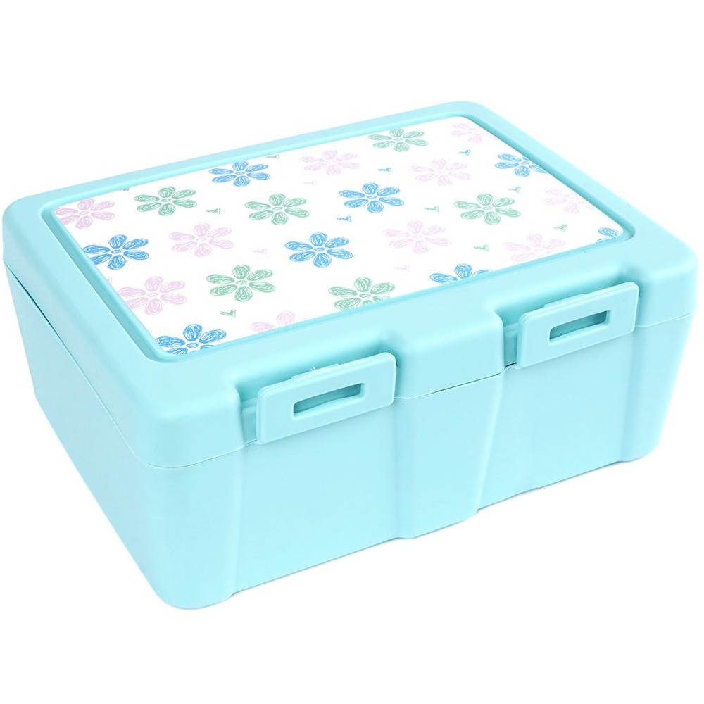 Pojemnik śniadaniowy ze sztućcami lunchbox 1 l