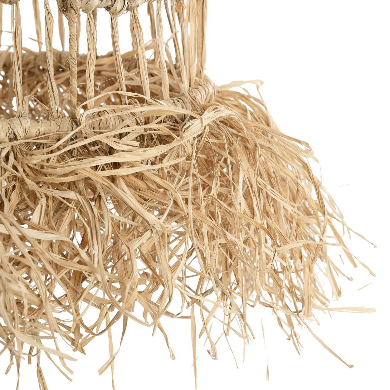 CASITA - Abat-jour en herbe naturel 40x65