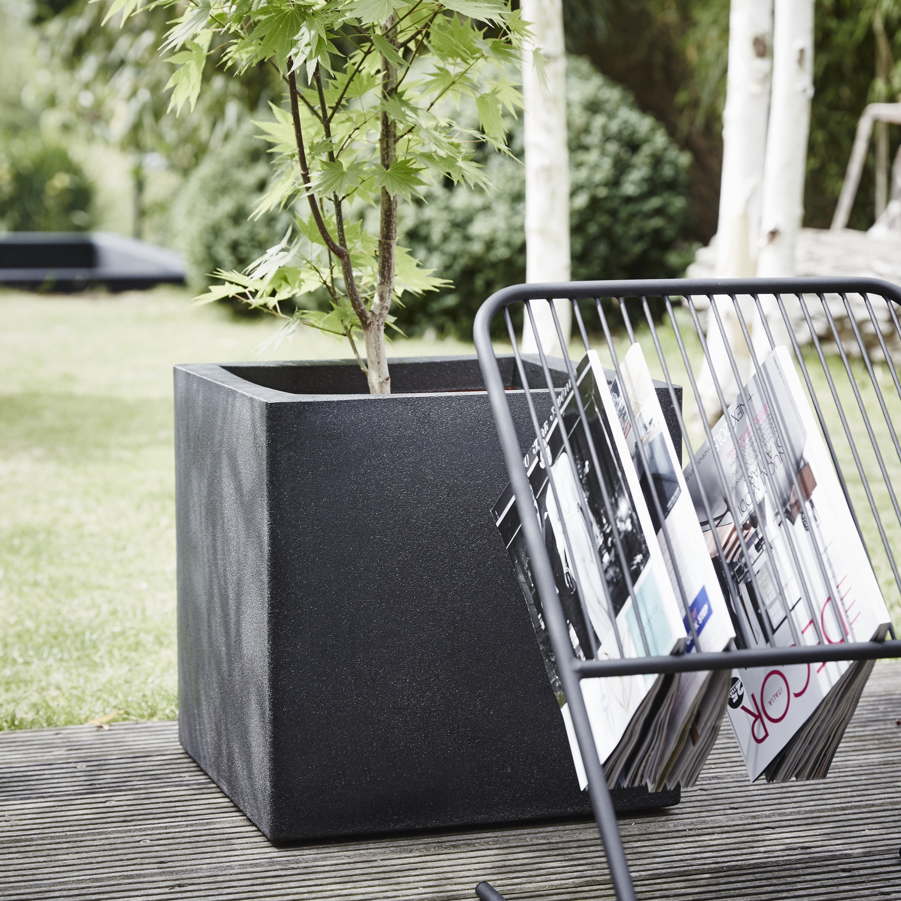 Capi Europe Urban Smooth Vierkant Bloempot 40 cm