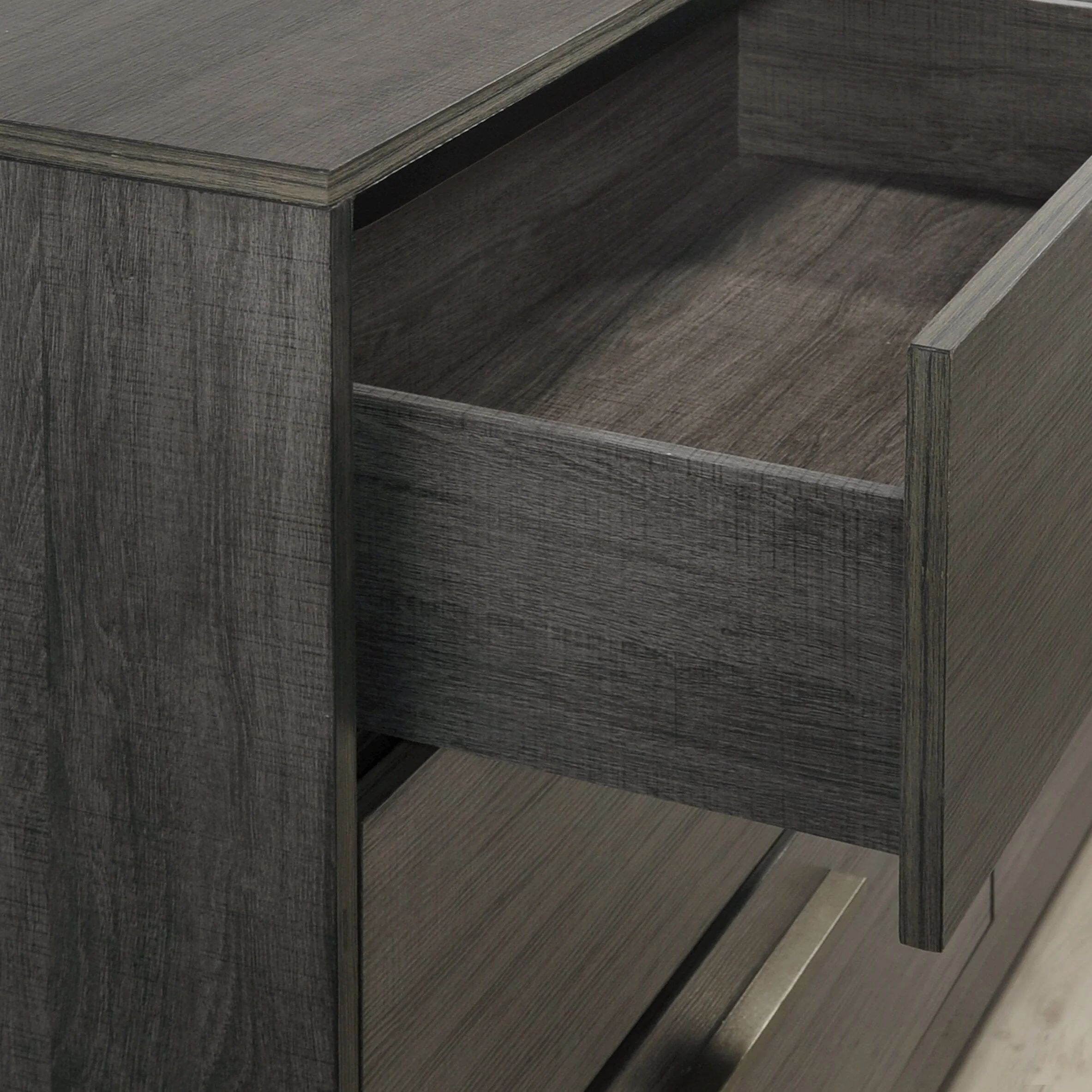Ioana Wood 2-Drawers Nightstand Finish