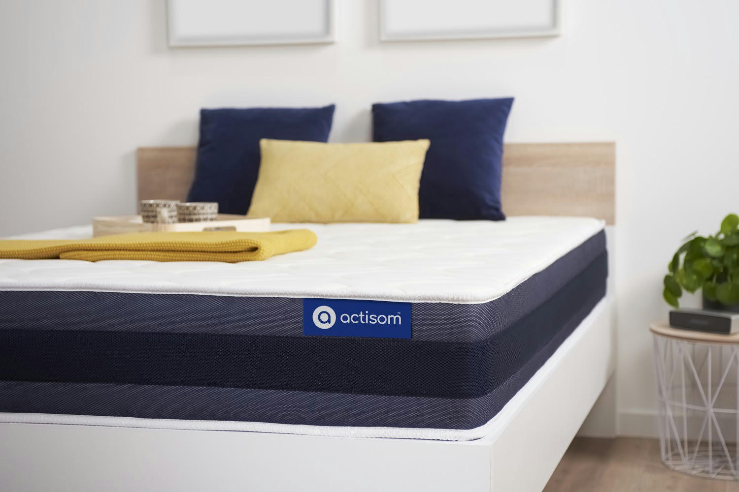 ACTILATEX MORPHO - Matelas 120x200 cm Latex et mémoire de forme