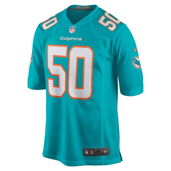 Chase Winovich Miami Dolphins Nike Team Game Jersey -  Aqua