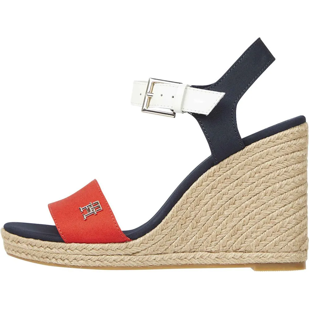 Tommy Hilfiger Wedge esparto wedge sandals