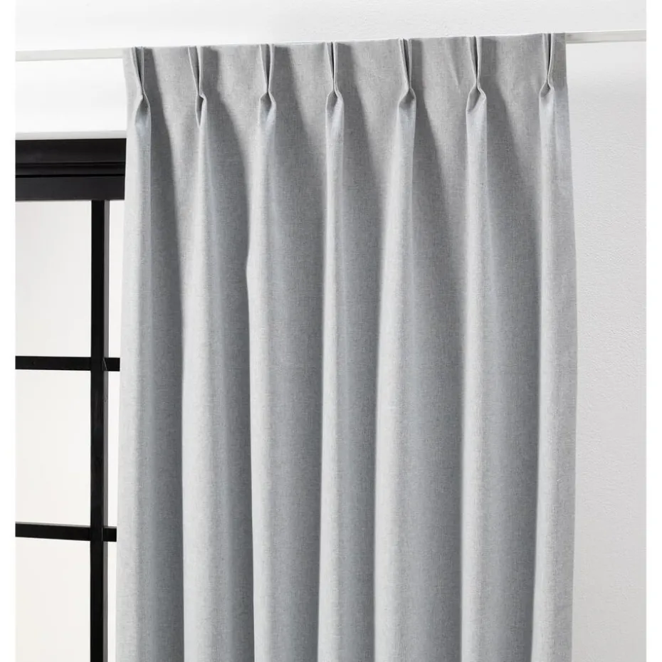 Kwantum Vouwgordijnen | Gordijnen | Gordijn Thijs  Grijs