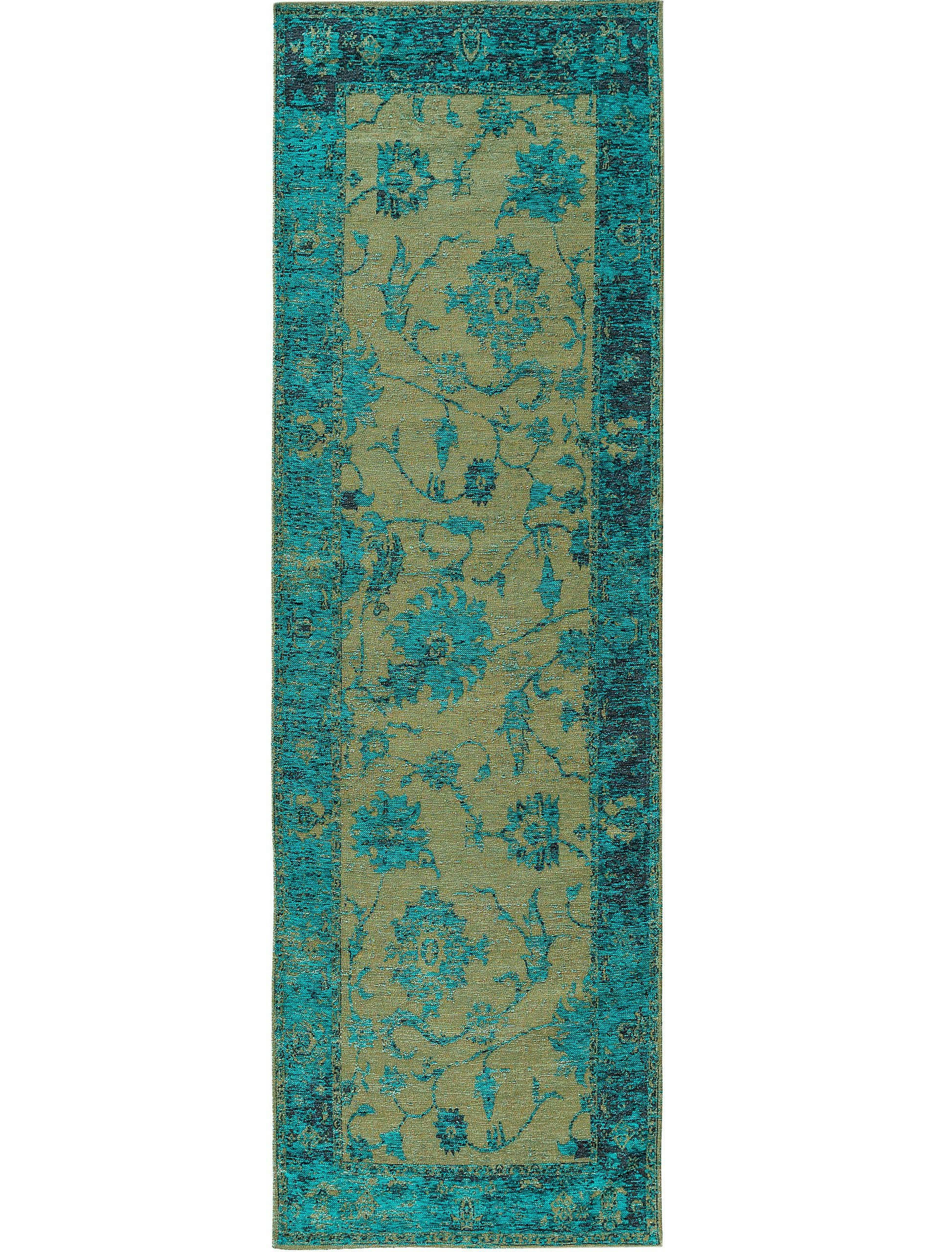 FRENCIE - Tapis de couloir turquoise 80x250