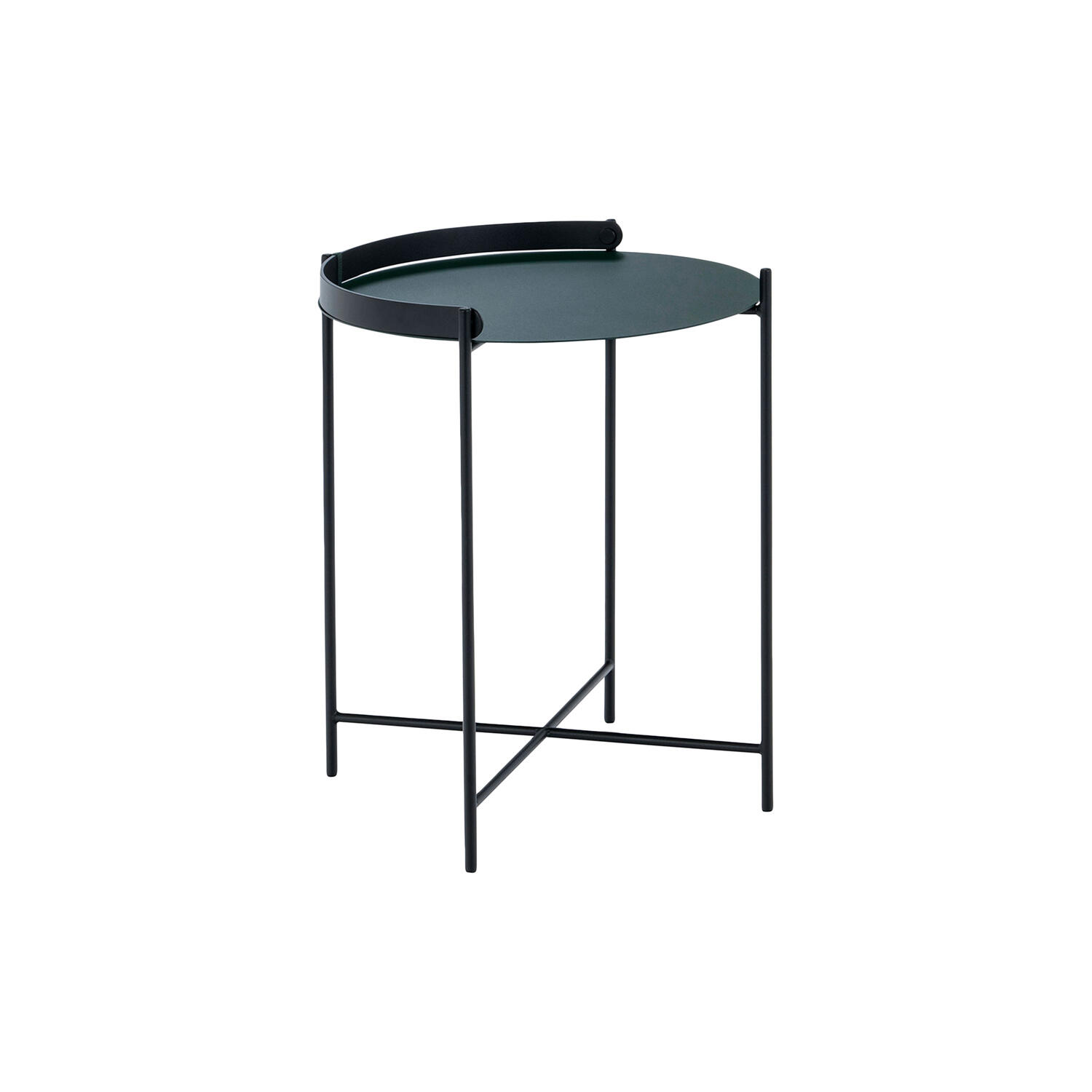 EDGE bakkebord, pine green/black