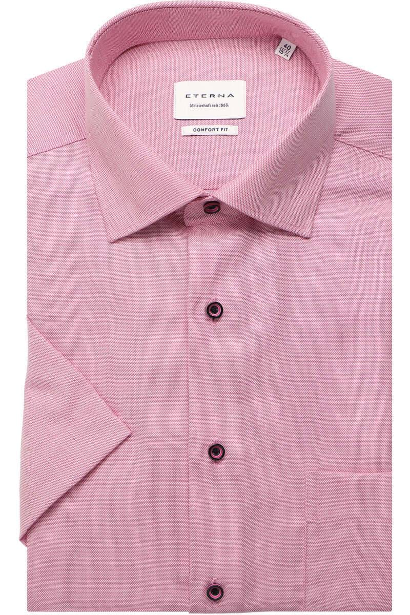 ETERNA Comfort Fit Hemd rose, Strukturiert